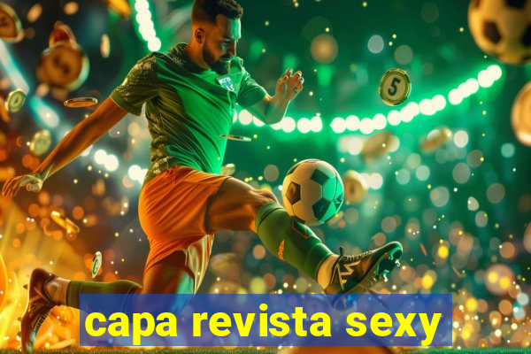 capa revista sexy